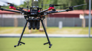 Senzory umístěné pomocí dronů pomohou hasičům lépe zasahovat