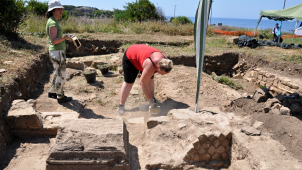 Studenti z Plzně pomáhali odkrývat zaniklé římské město