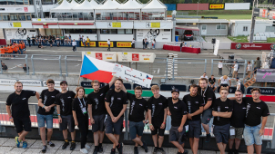 Z italského závodiště přivezli plzeňští studenti šesté místo