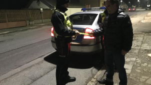 Chodce na Domažlicku kontrolovala policie