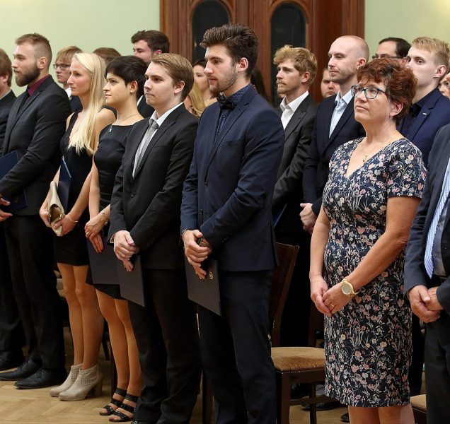 Studenti plzeňských veřejných vysokých škol převzali stipendia